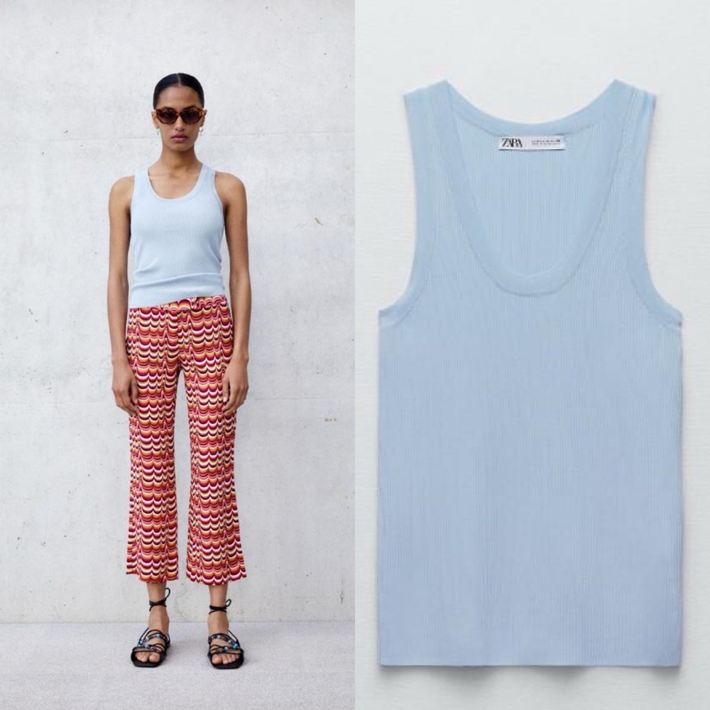 Zara Ribbed knit top - Picture 3 of 15